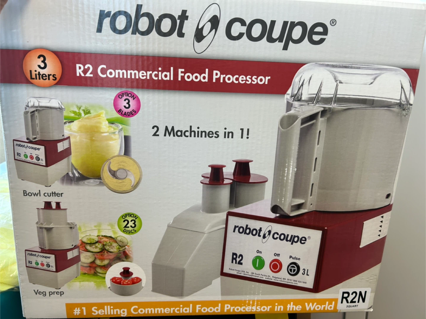 Robot Coupe R2 Commercial Food Processor - New in Box!