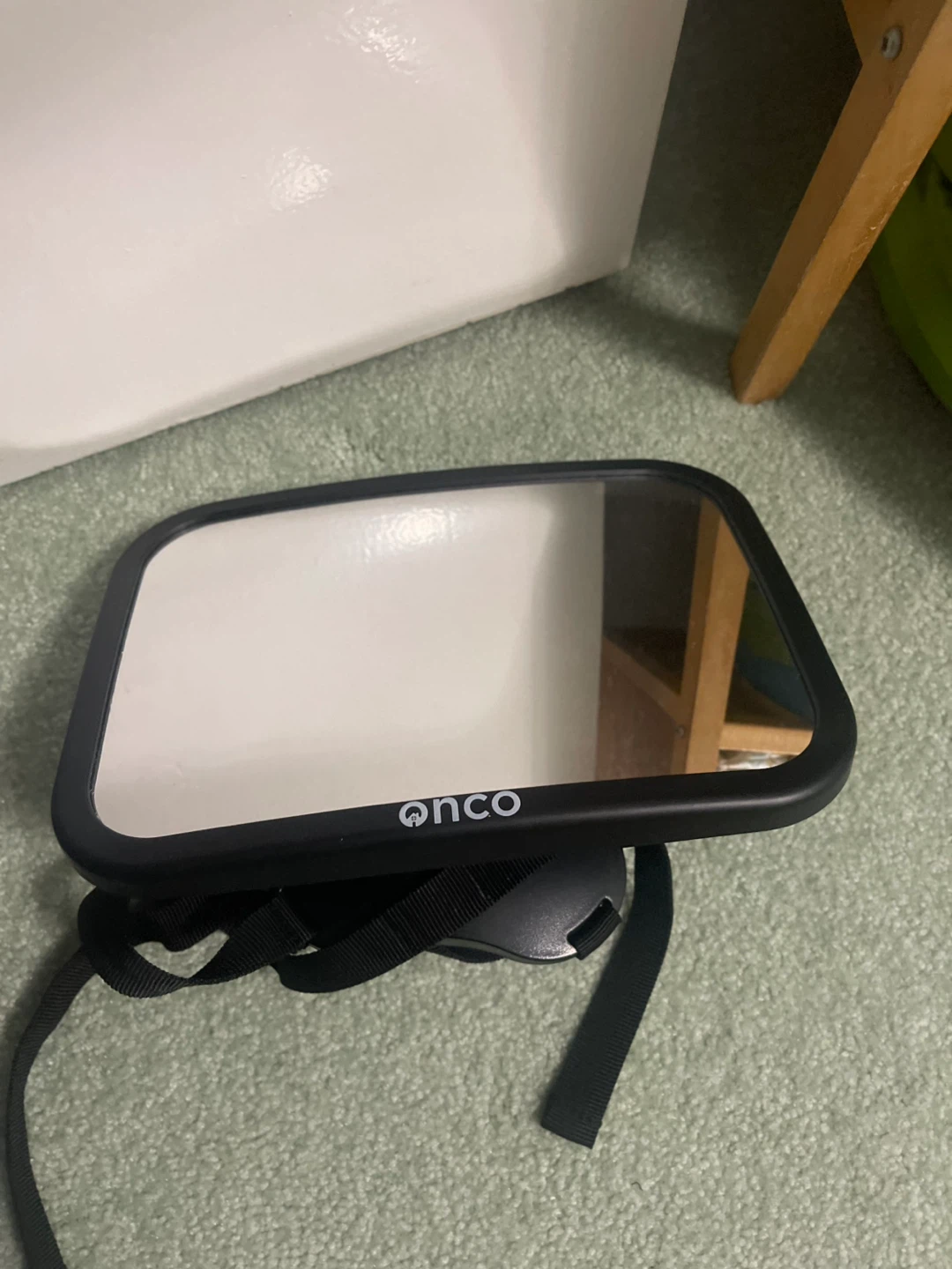 Onco Baby Car Mirror - Black
