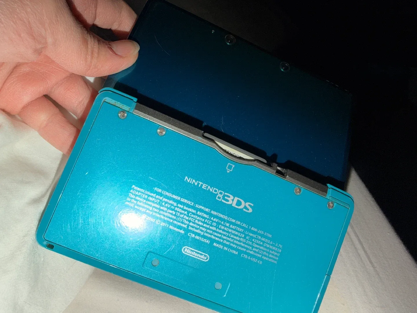 Nintendo 3DS Handheld Console - Blue image indicator(3)