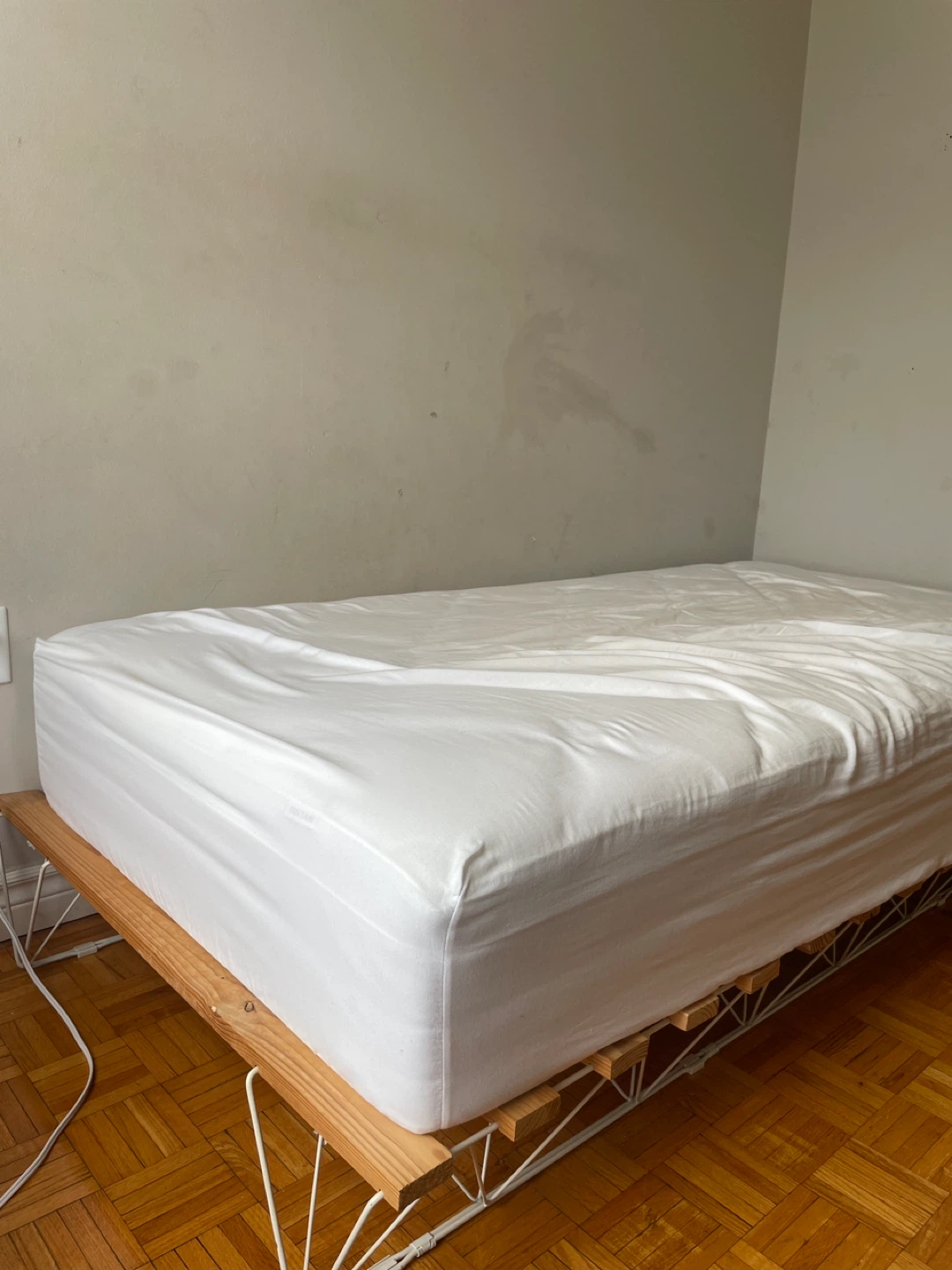 Single Bed Frame & Mattress