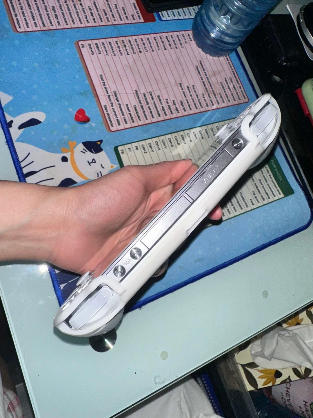 Sony PS Vita with INSTEN Grip - White image indicator(3)