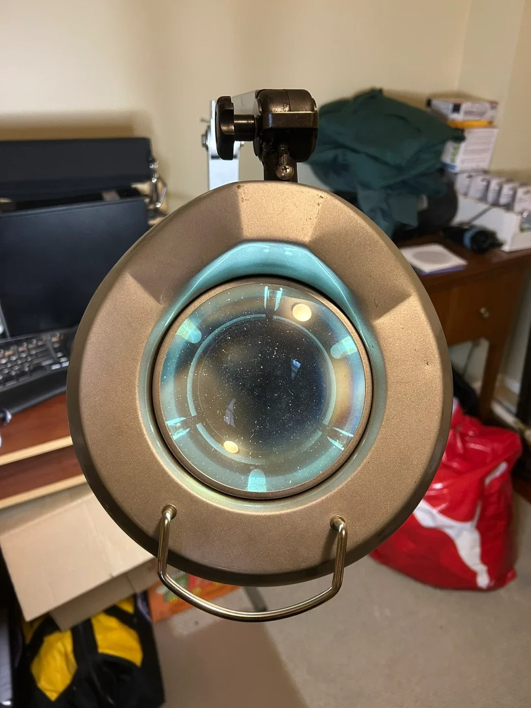 Adjustable LED Magnifying Lamp image indicator(3)