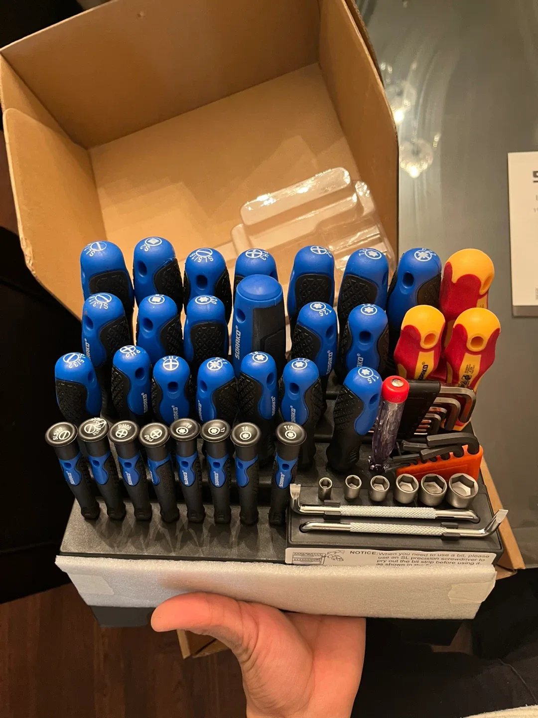 SORAKO 118Pcs Screwdriver & Bit Set - New image indicator(2)