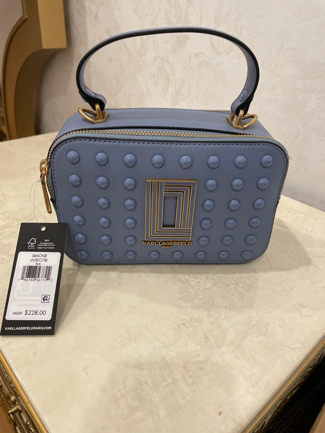 Karl Lagerfeld Paris Simone Satchel