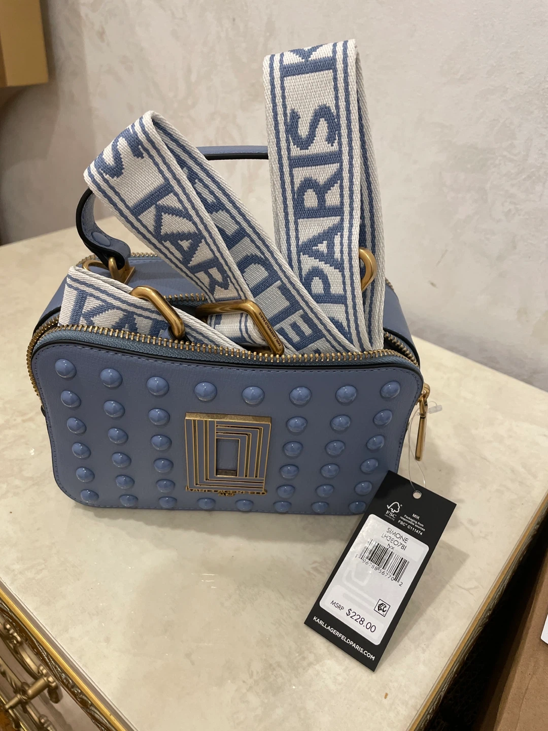 Karl Lagerfeld Paris Simone Satchel - photo 2