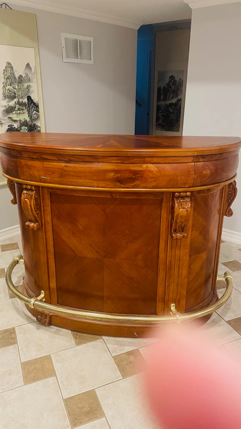 Convertible Poker/Roulette Table with Wine Rack - photo 4