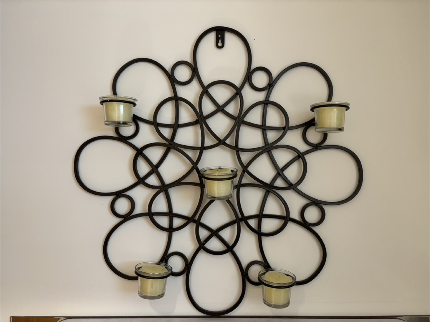 Metal Wall Candle Holder - photo 2
