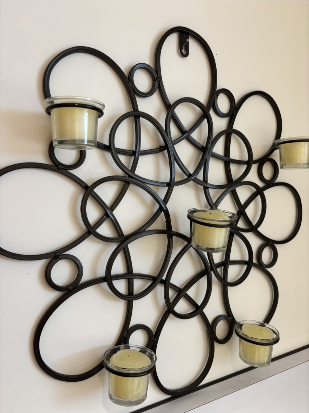Metal Wall Candle Holder - photo 5