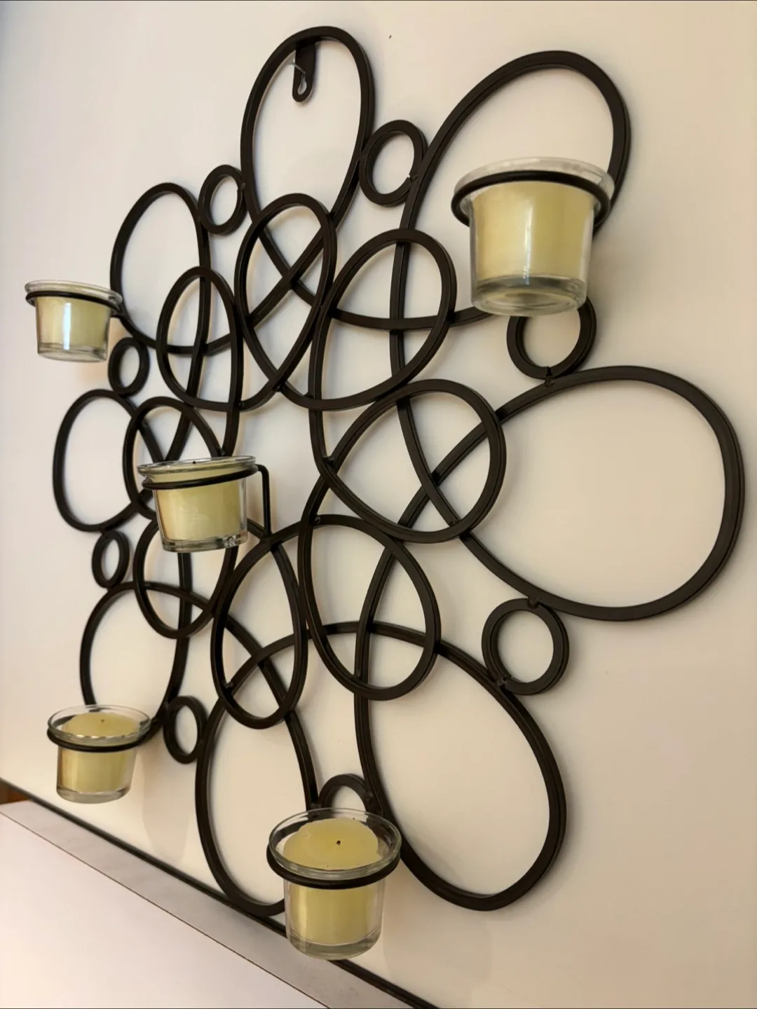 Metal Wall Candle Holder image indicator(4)