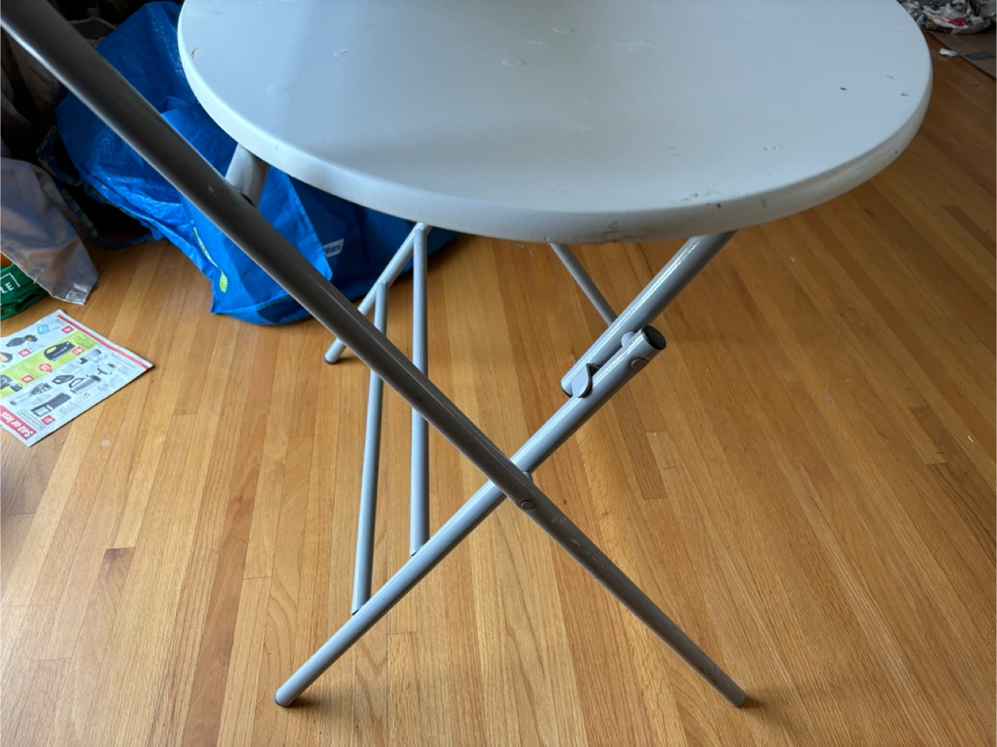 White Folding desk - photo 4