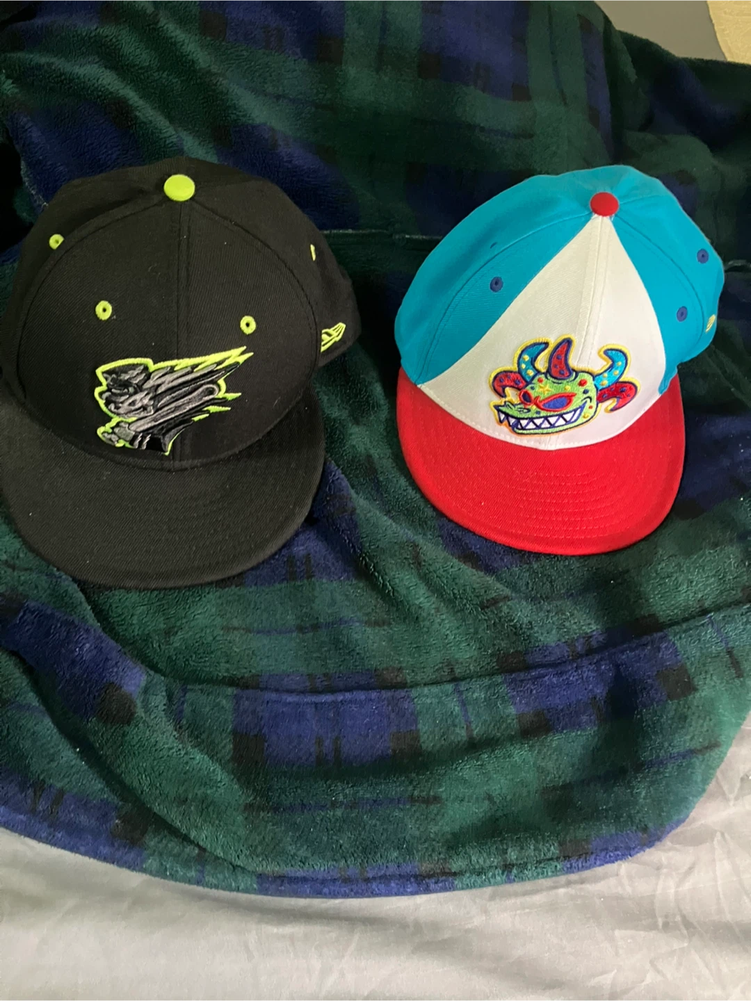 2 New Era Minor League Baseball Hats