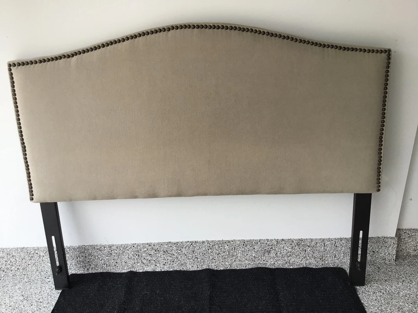 Upholstered Headboard with Nailhead Trim