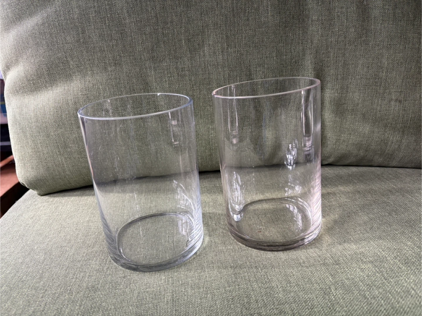 Glass Vases - Set of 12