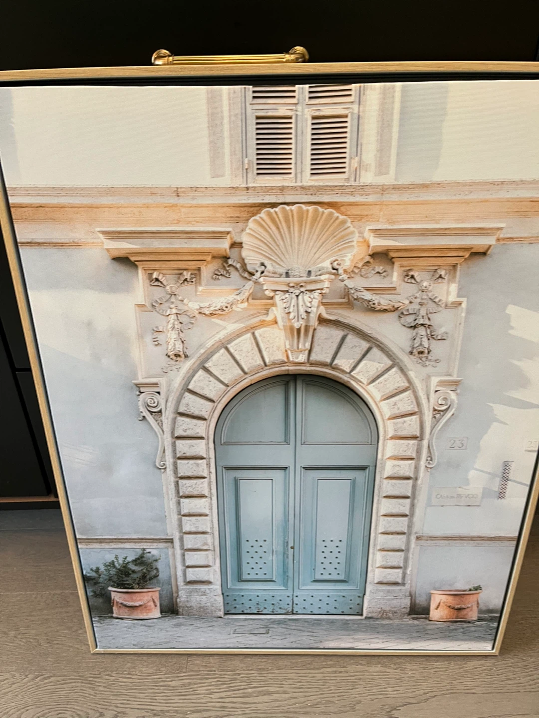 Framed Wall Art - Doorway Print