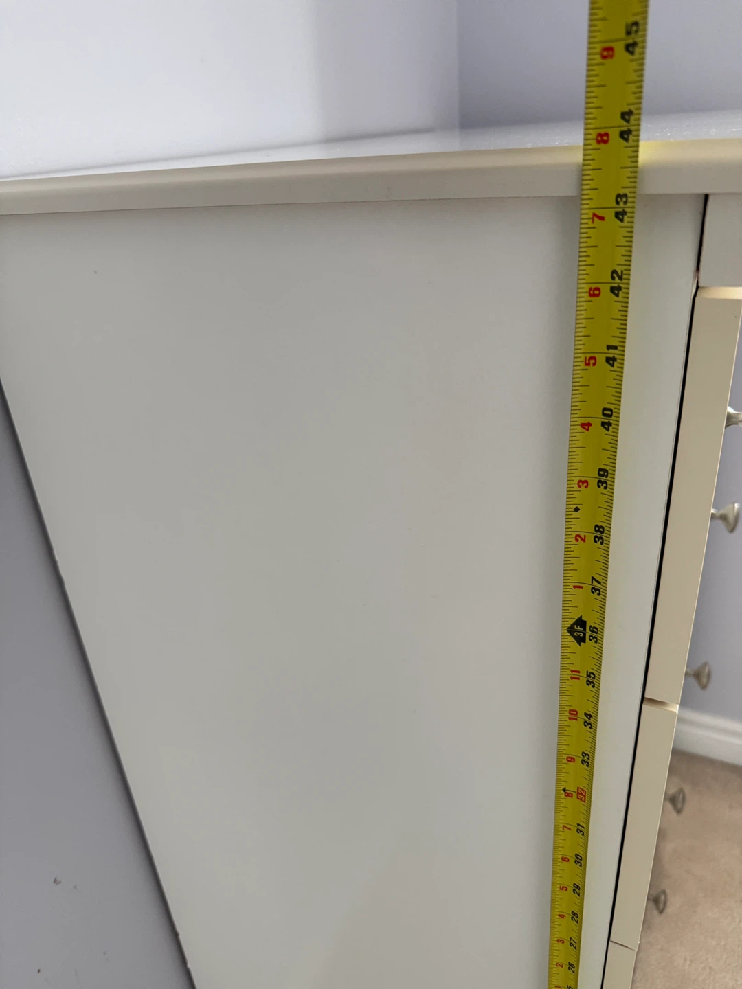 White 5-Drawer Dresser (31"x45") - photo 5