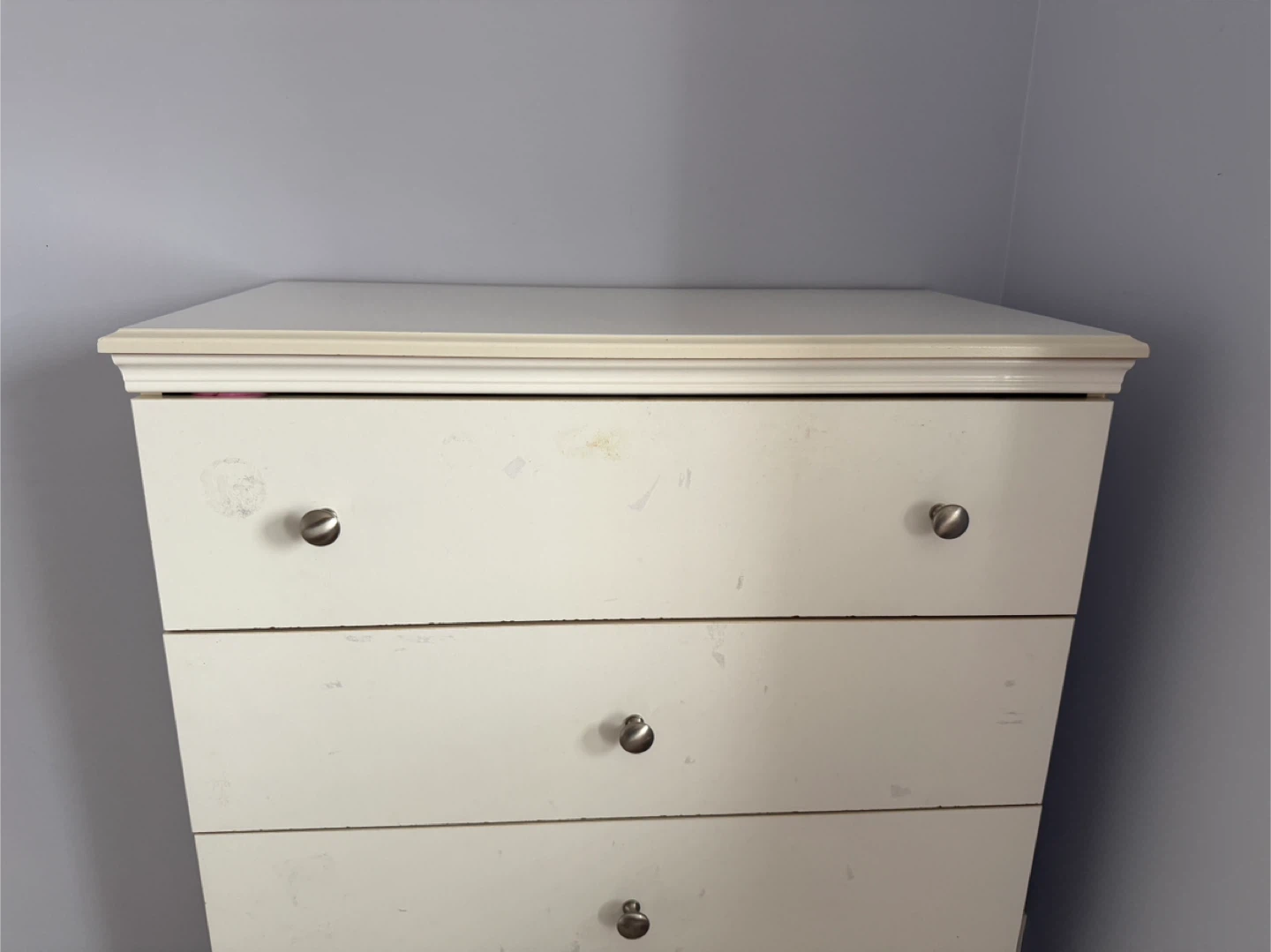 White 5-Drawer Dresser (31"x45") - photo 2