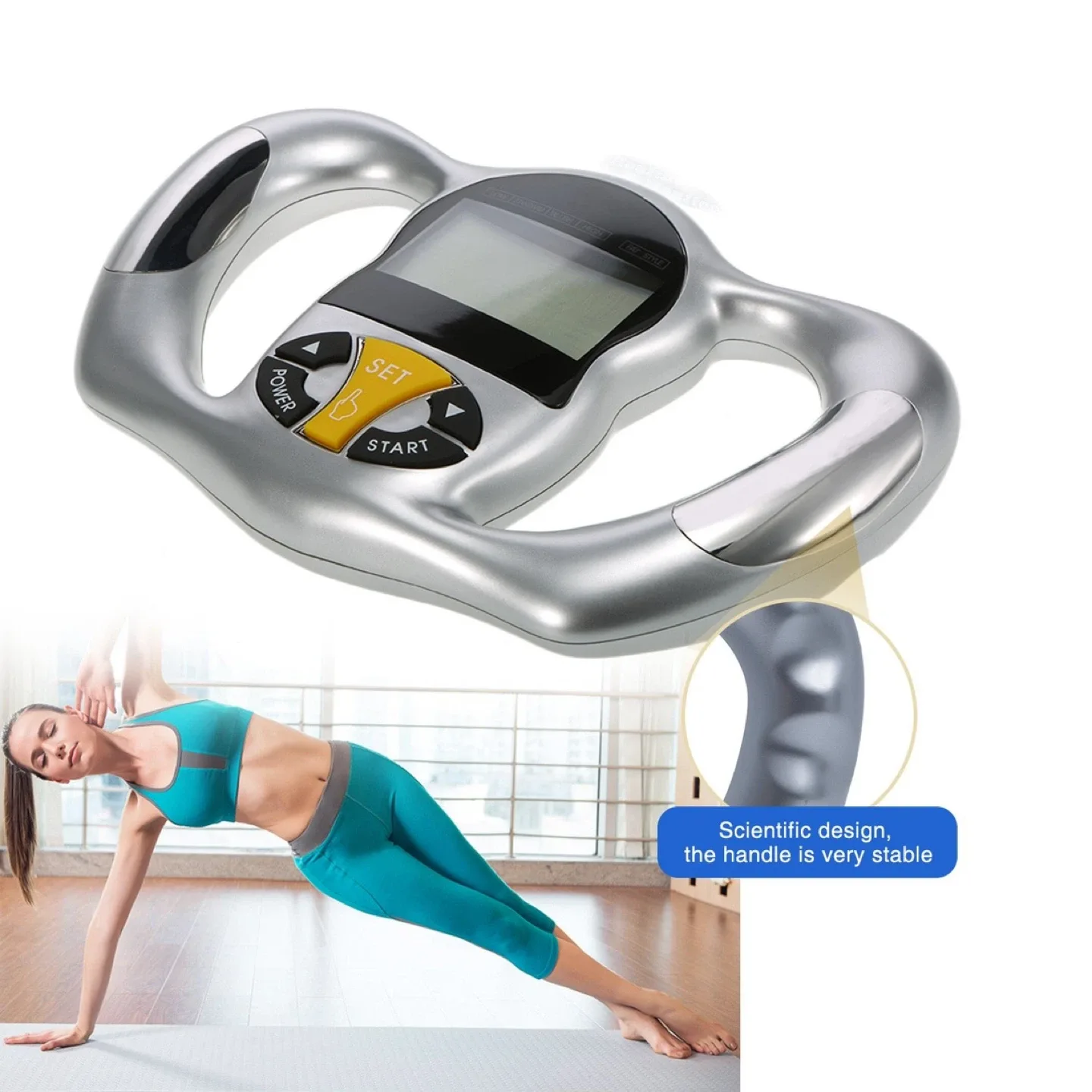 Portable digital Body fat - BMI Analyzer image indicator(2)