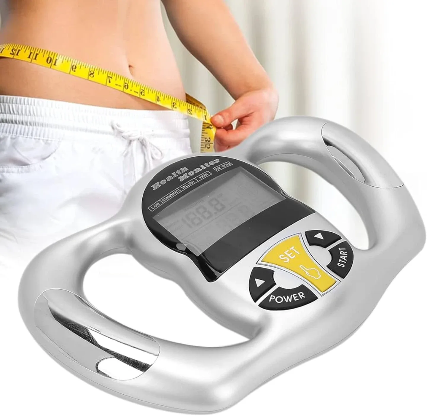 Portable digital Body fat - BMI Analyzer image indicator(4)