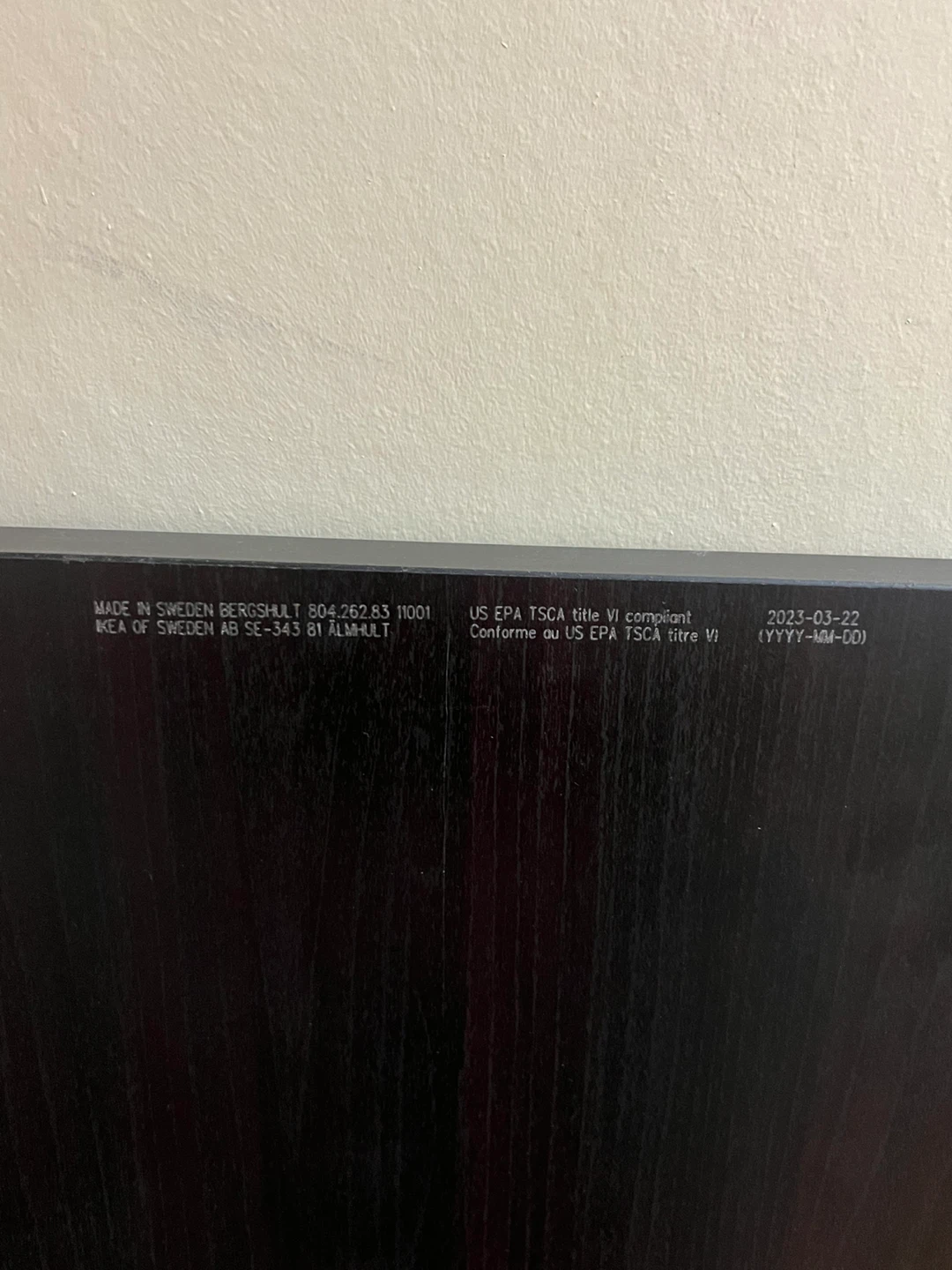 IKEA BERGSHULT Shelf - Black - photo 3