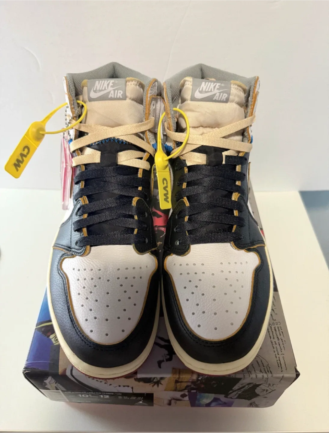 Nike Air Jordan 1 Retro Hi NRG/UN Size 10.5 image indicator(3)