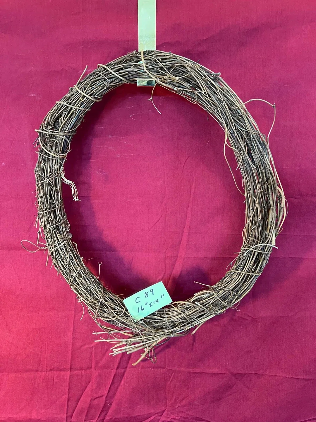 Rustic Vine Wreath - 16"x14"