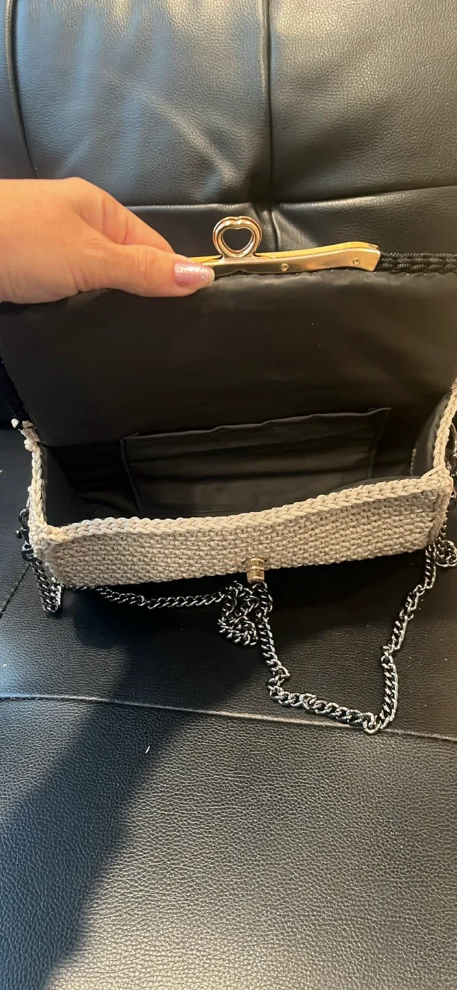 Handmade Crochet Handbag image indicator(2)