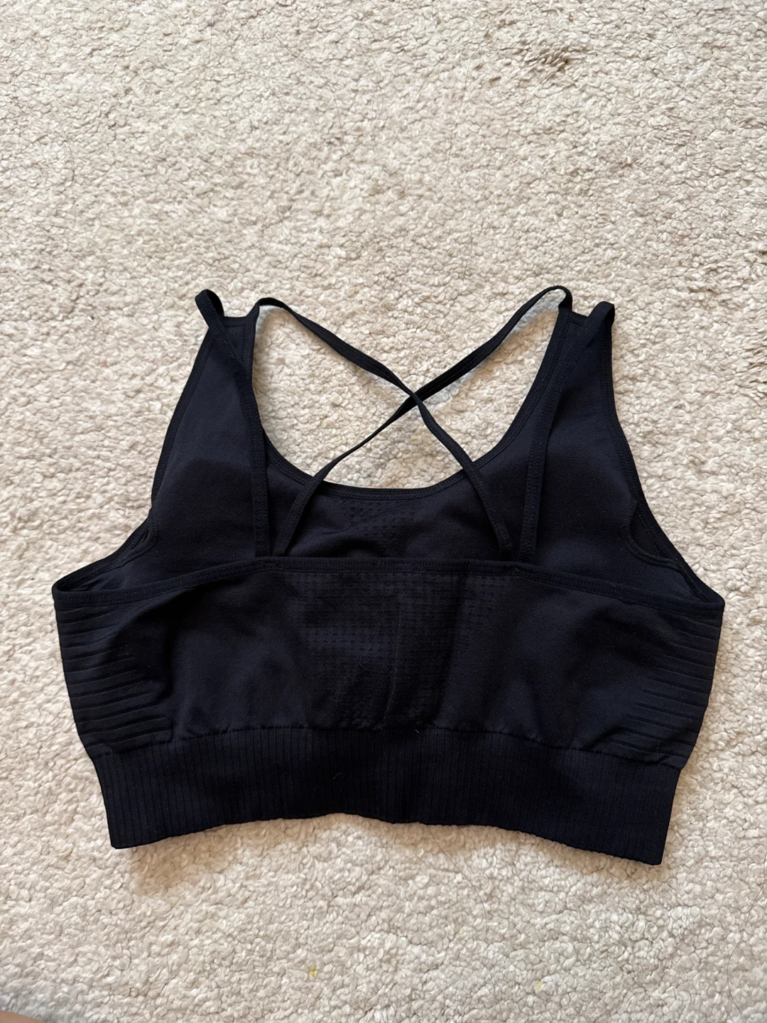 Women's Best Black Sports Bra - photo 2