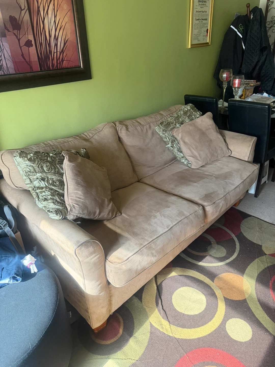 Comfortable Beige Sofa - photo 3