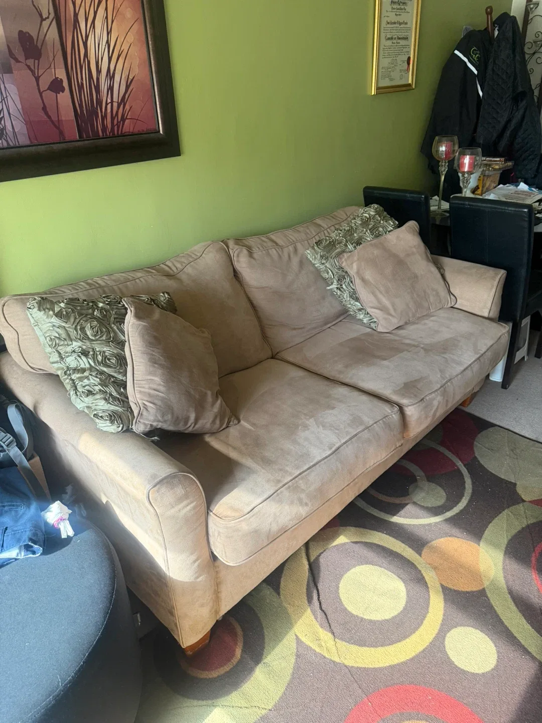 Comfortable Beige Sofa image indicator(3)