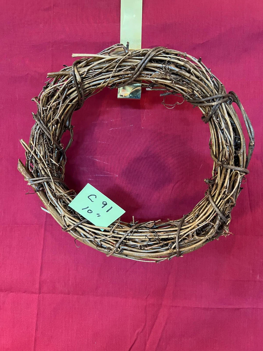 Wicker Wreath - 10”