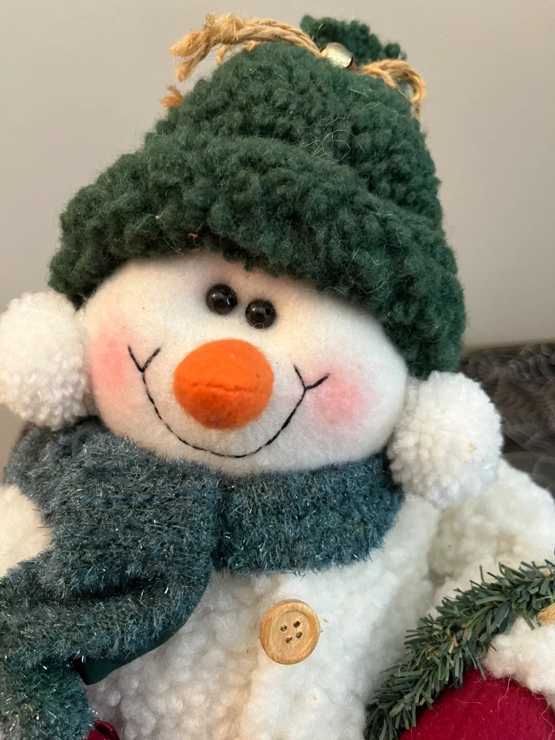 Snowman Plush Figure