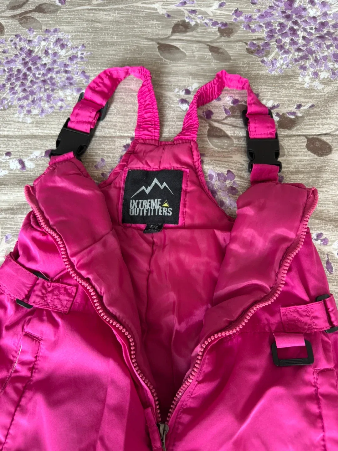 Extreme Outfitters Girl’s Pink Snow Pants - Size 5/6 image indicator(3)