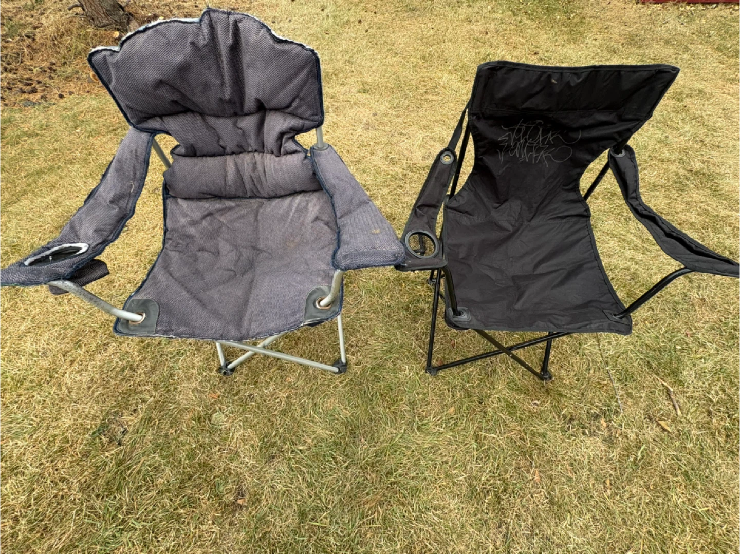 Folding Camping Chairs - Two Available - photo 3