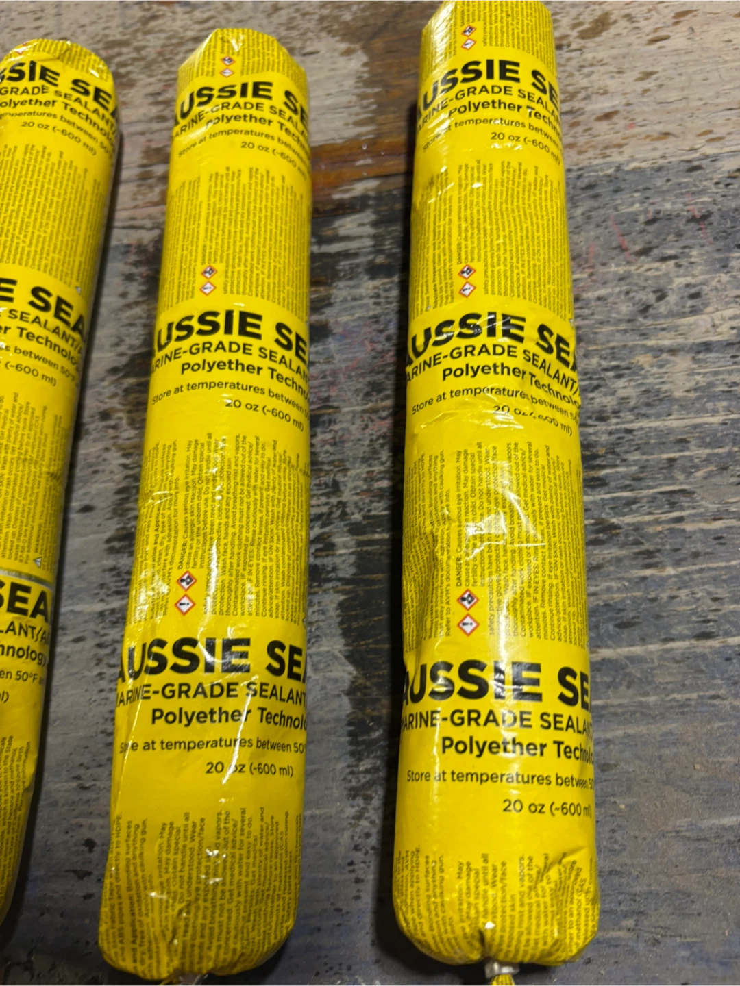 Aussie Seal Marine-Grade Sealant (4 tubes) - photo 2