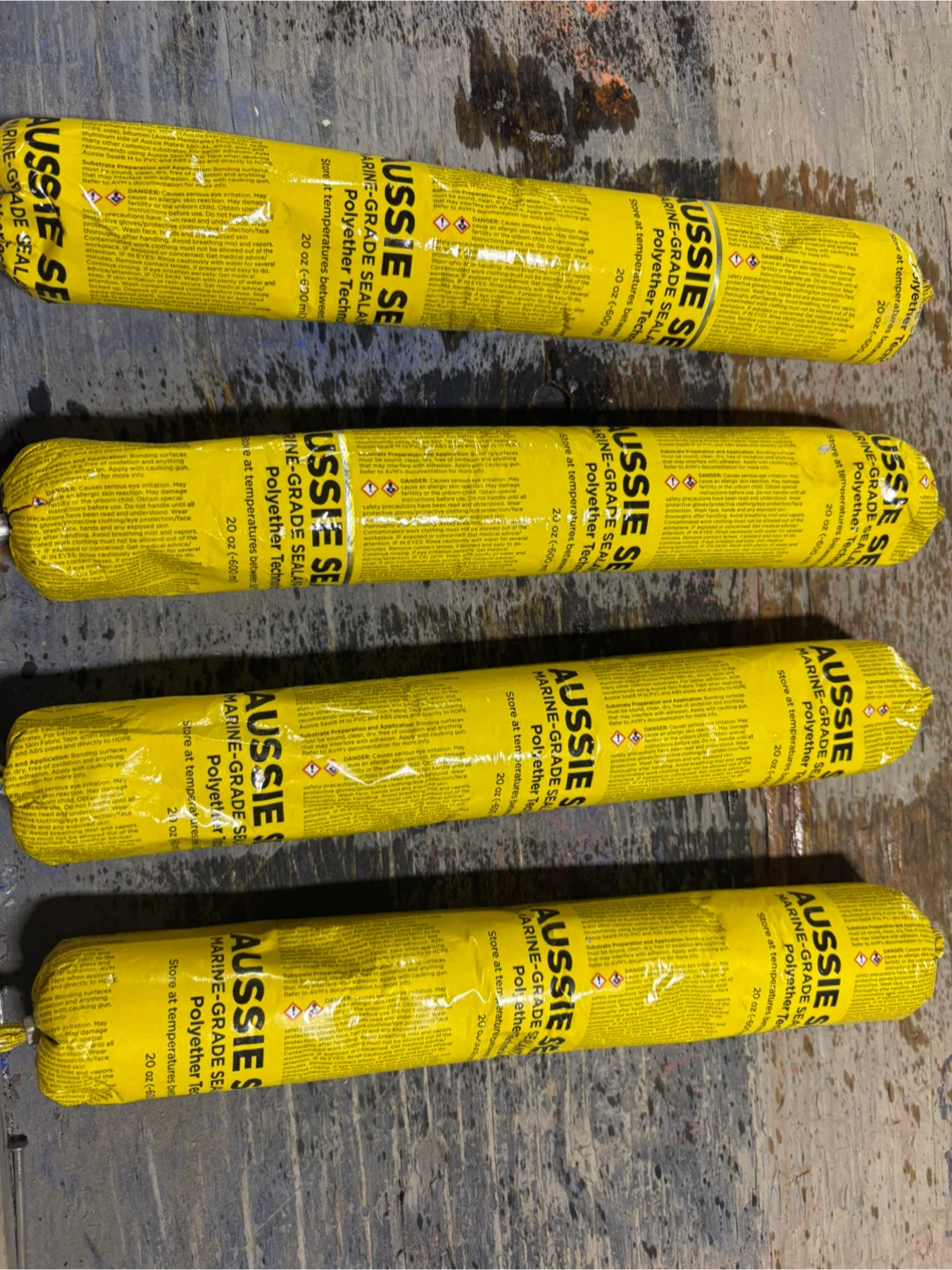 Aussie Seal Marine-Grade Sealant (4 tubes) - photo 3