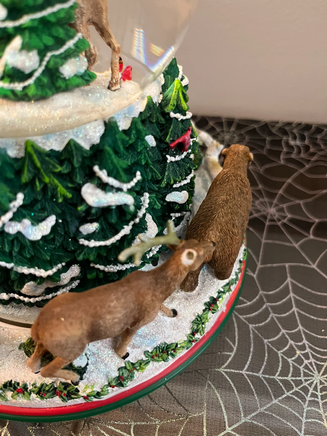 Partylite Santa Snow Globe Candle Holder - photo 5
