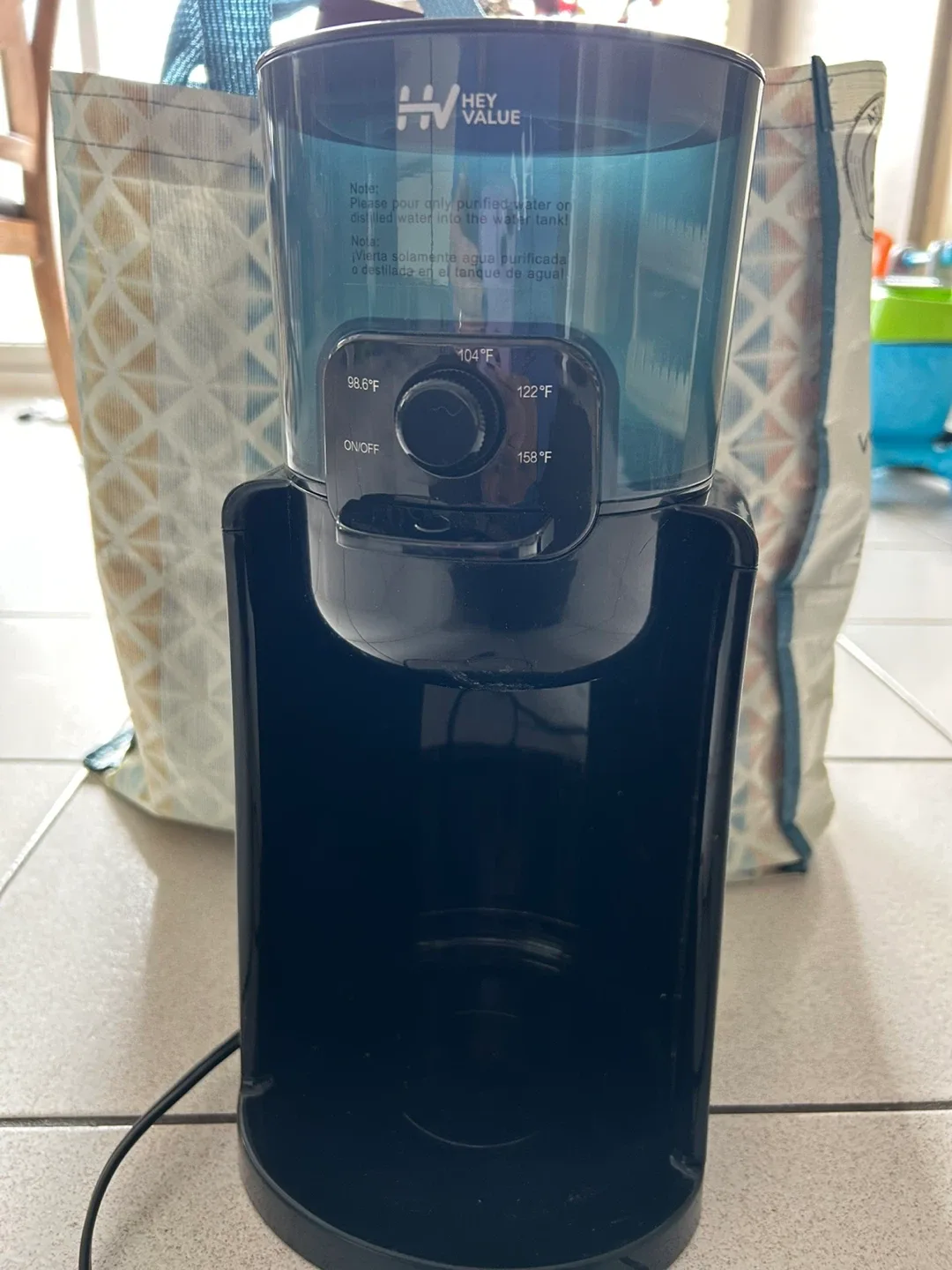 NEW w/o Box HeyValue Instant Baby Bottle Warmer - 1.1L image indicator(6)