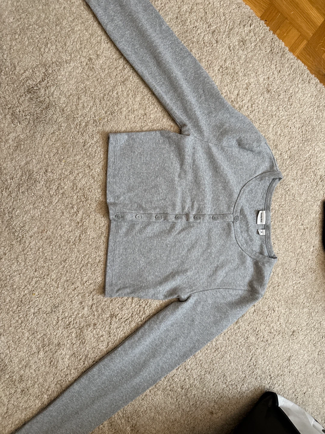 Aritzia Grey Cardigan - Size Medium