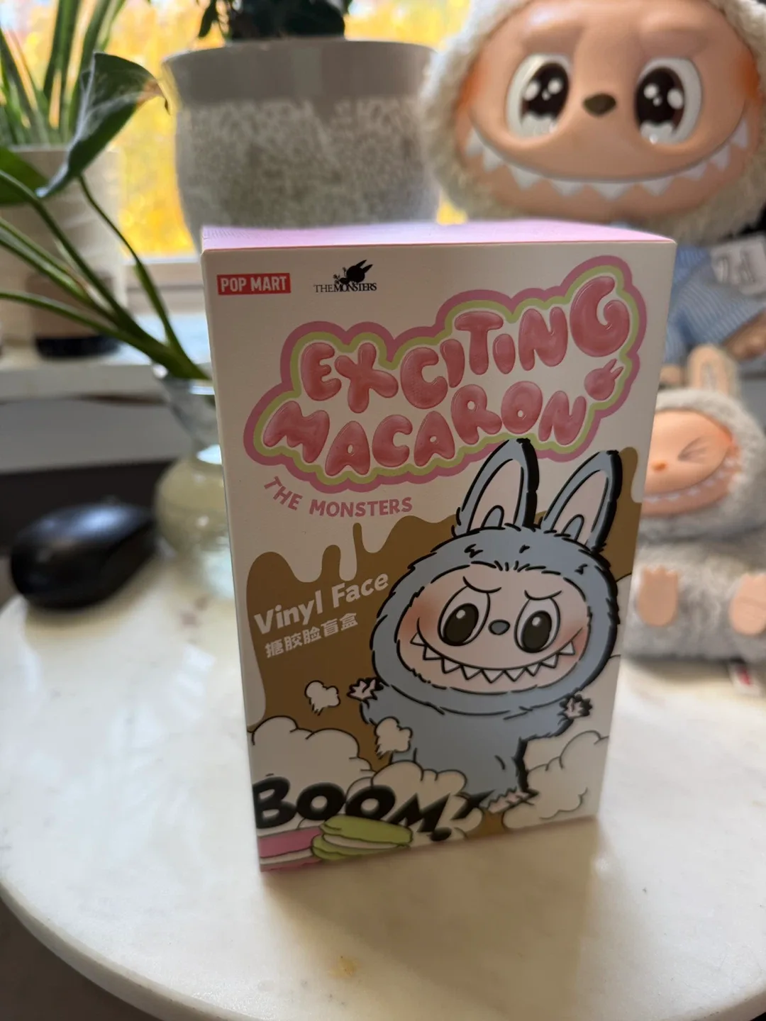 Pop Mart The Monsters Exciting Macaron Vinyl Face