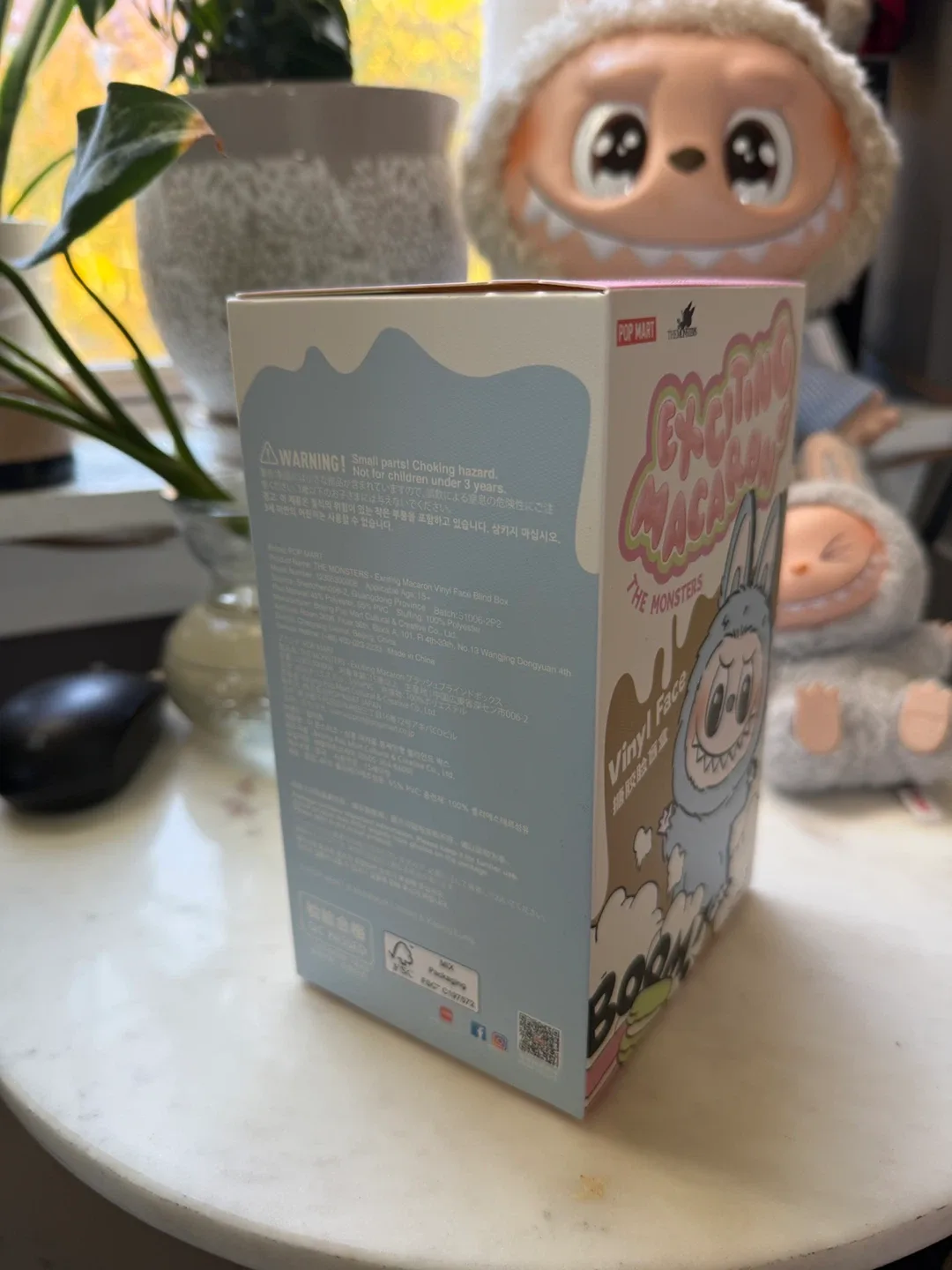 Pop Mart The Monsters Exciting Macaron Vinyl Face image indicator(2)