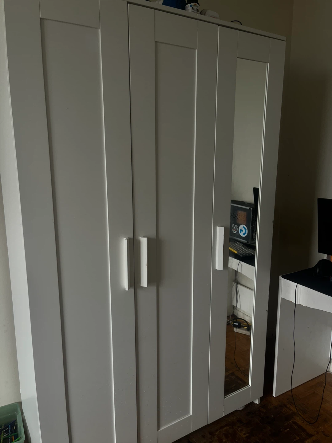 IKEA PAX Wardrobe with Mirror Door