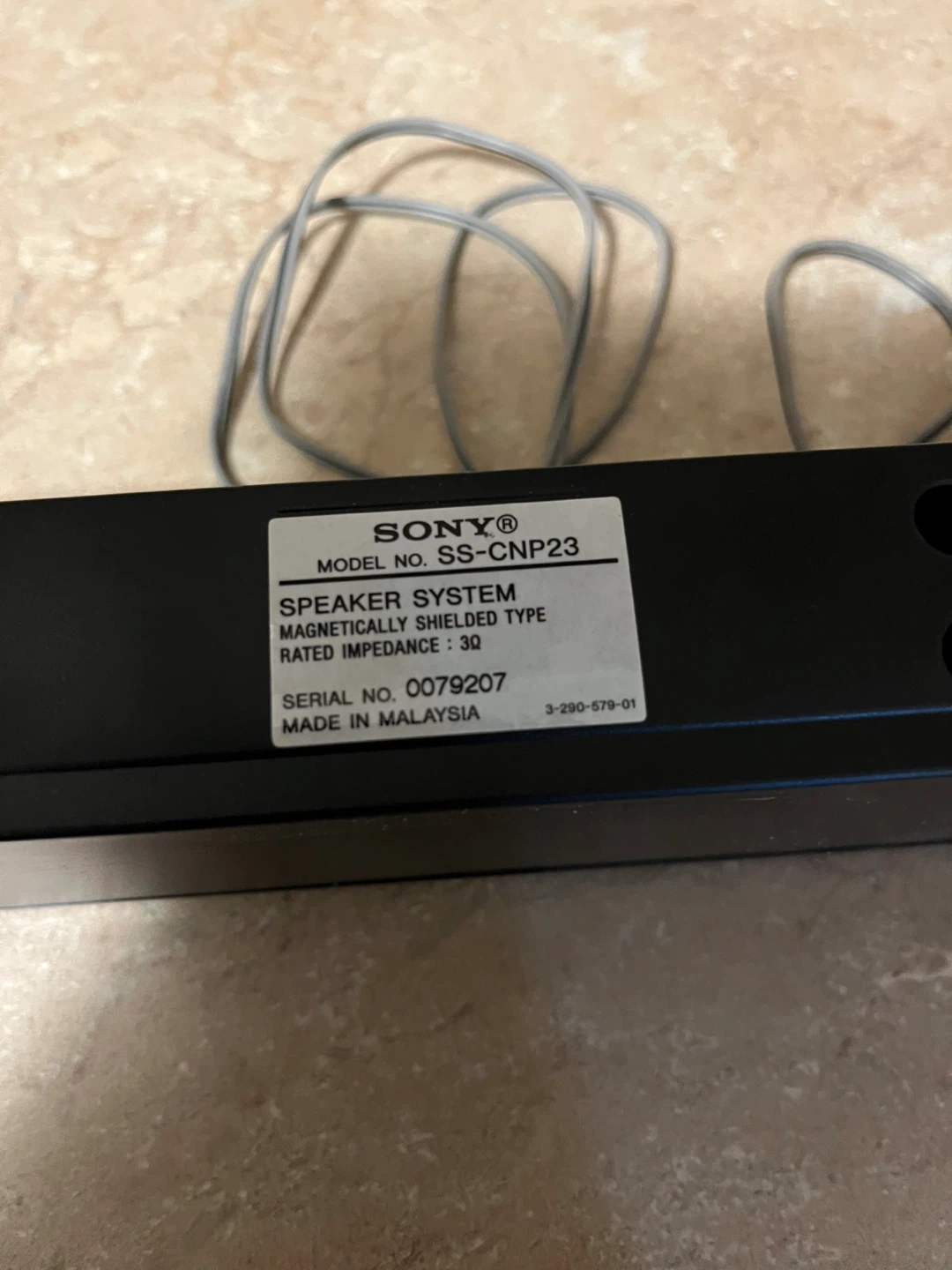 Sony SS-CNP23 & SS-SRP23F Speaker System - photo 5