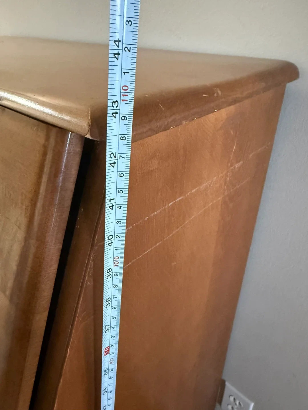 Wooden Secretary Desk with Drawers image indicator(7)