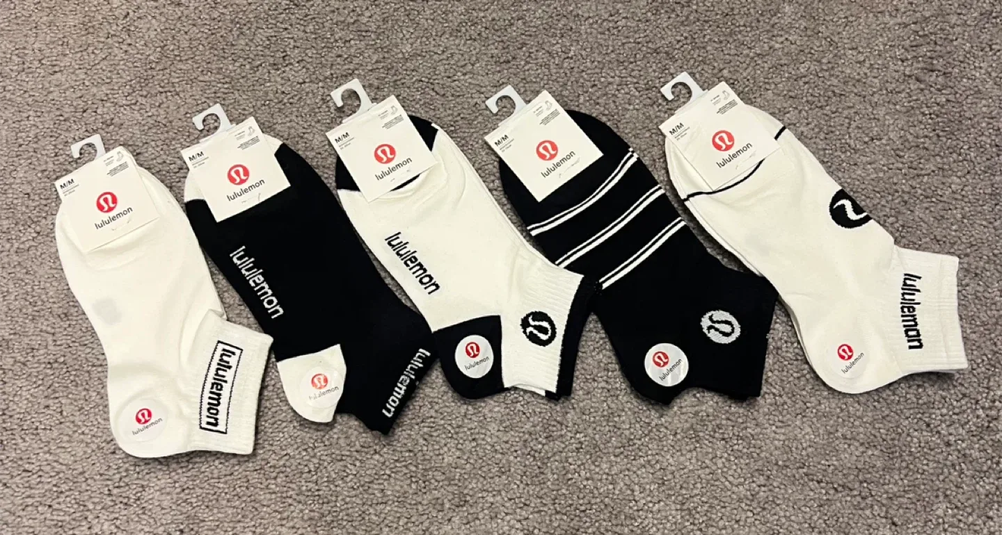 New Lululemon Socks - Size M/M thumbnail