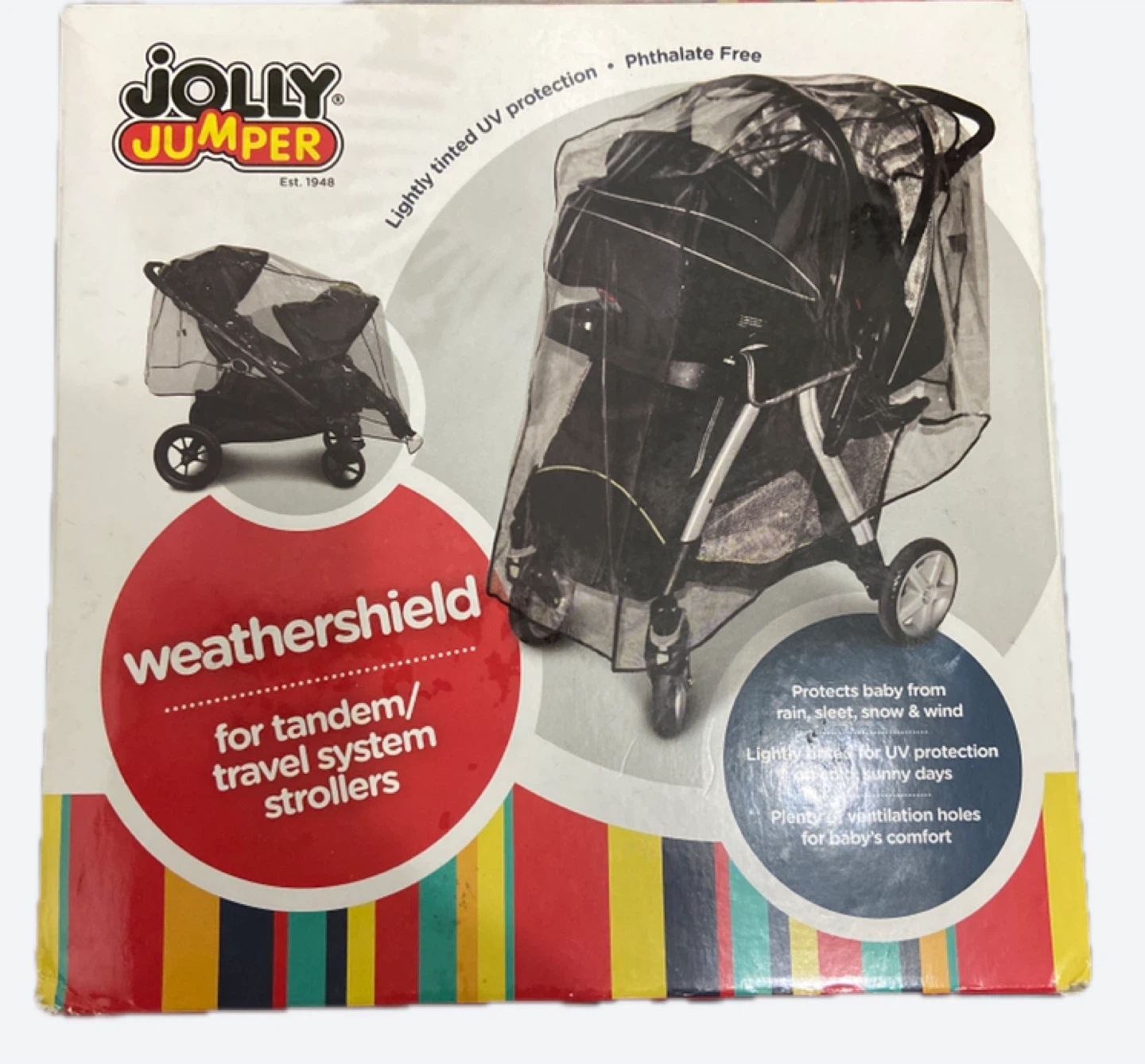 Jolly Jumper Weathershield for Tandem Stroller