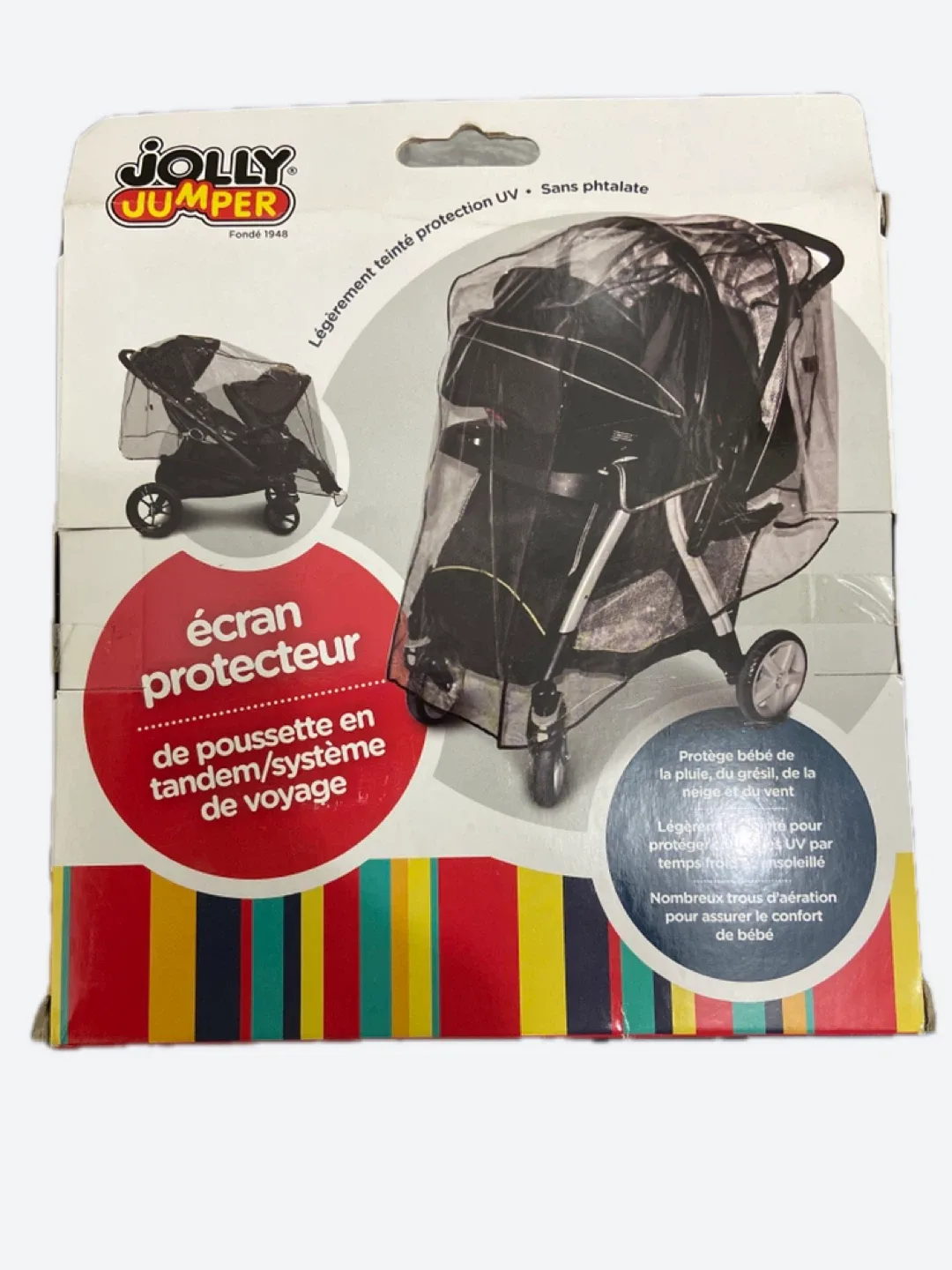 Jolly Jumper Weathershield for Tandem Stroller image indicator(2)