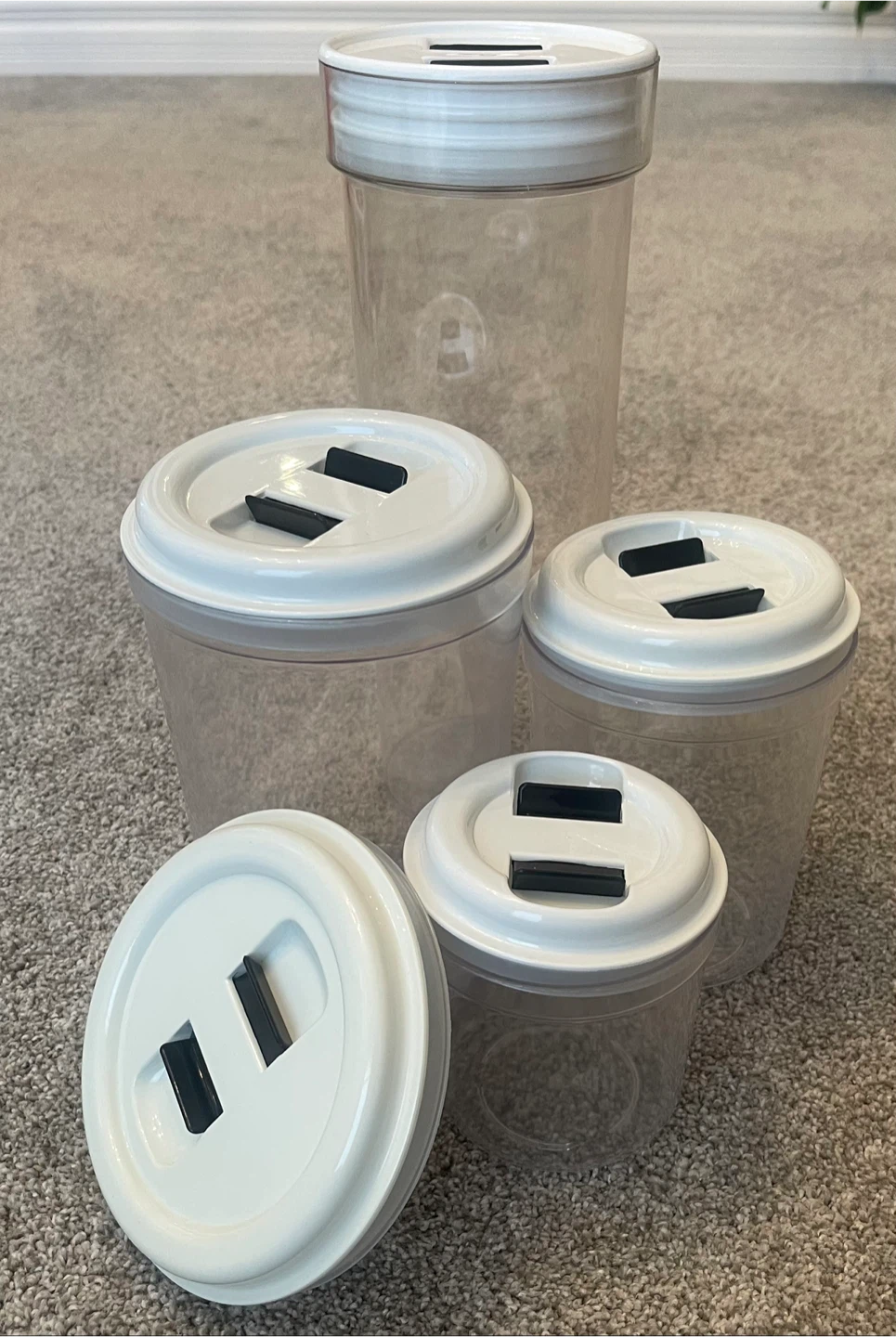Clear Plastic Food Storage Containers