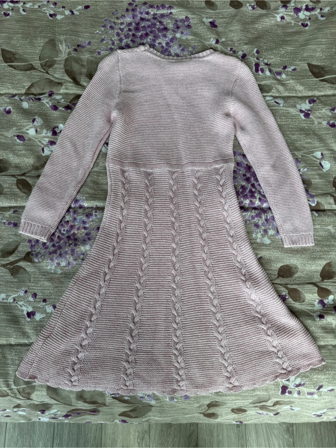Rococo Pink Knit Dress - Size 4 - photo 2