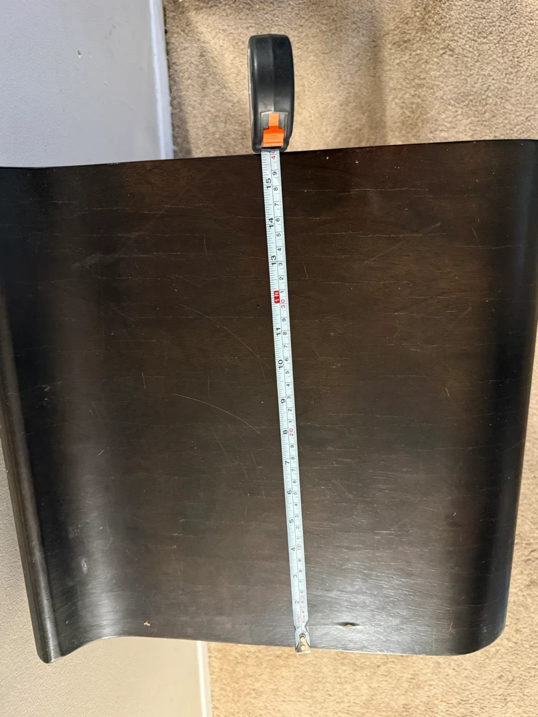 Black Wooden Stool image indicator(2)