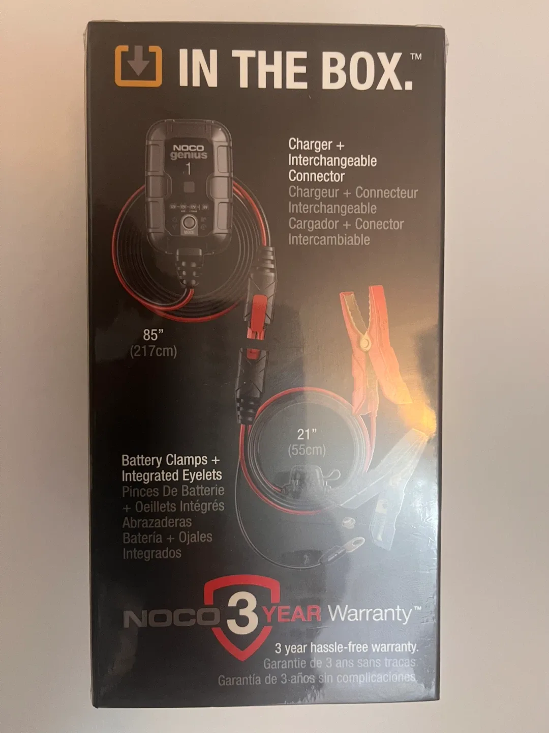 NOCO Genius 1 Battery Charger & Maintainer - New in Box! image indicator(3)